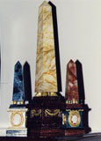 Obelischi, ceramica 2000. 